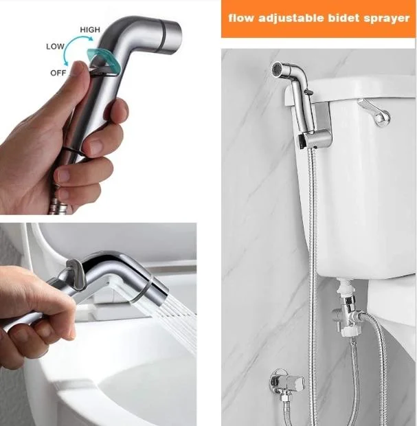 Water Saving Two Function Toilet Hand Sprayer Shower Healthy Toilet Faucet Sprayer Hand Shower Head Bathroom Bidet Shataff Toilet Seat Bidet Sprayer