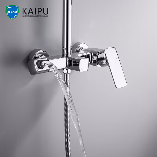 Set di rubinetti per doccia termostatici Bagno popolare Maggiore temperatura costante Durevole Rubinetto per vasca multifunzionale Miscelatore a cascata a pioggia Set doccia intelligente