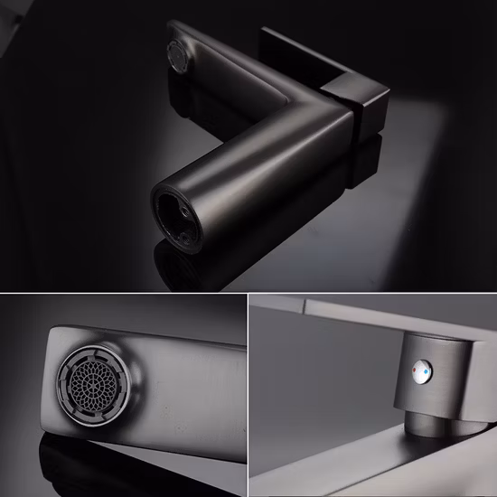 Tiema Sanitari Rubinetto per acqua a cascata monoforo Bagno Cucina Miscelatore in ottone Rubinetto per lavabo Personalizzazione del campione